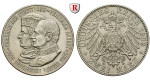 Deutsches Kaiserreich, Sachsen, Friedrich August III., 2 Mark 1909, Universität Leipzig, f.vz, J. 138