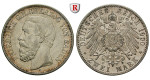 Deutsches Kaiserreich, Baden, Friedrich I., 2 Mark 1900, G, ss+, J. 28