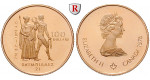 Kanada, Elizabeth II., 100 Dollars 1976, 15,55 g fein, PP