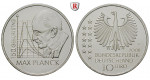 Bundesrepublik Deutschland, 10 Euro 2008, Max Planck, F, PP, J. 535