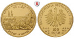 Bundesrepublik Deutschland, 100 Euro 2008, nach unserer Wahl, A-J, 15,55 g fein, st, J. 538