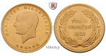 Türkei, 100 Piaster 1943-1981, 6,62 g fein, vz