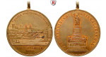 Schützen, Deutschland, Messingmedaille 1883, f.prfr.