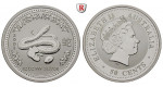 Australien, Elizabeth II., 50 Cents 2001, 15,53 g fein, st