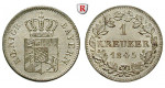 Bayern, Königreich, Ludwig I., 6 Kreuzer 1846, ss-vz