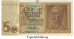 Deutsche Reichsbank 1924-1945, 5 Reichsmark 01.08.1942, I, Rb. 179a