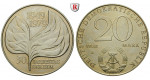 DDR, Proben, 20 Mark 1979, 30 Jahre DDR, Blattprobe, st, J. 1573 P2