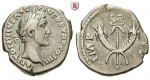 Römische Kaiserzeit, Antoninus Pius, Denar 143-144, ss