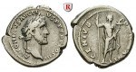 Römische Kaiserzeit, Antoninus Pius, Denar 141, ss