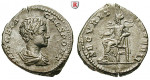 Römische Kaiserzeit, Geta, Caesar, Denar 200-202, ss-vz
