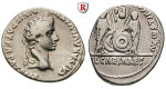 Römische Kaiserzeit, Augustus, Denar 2 v.-4 n.Chr., ss-vz/ss
