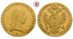 Österreich, Kaiserreich, Franz II. (I.), Dukat 1812, 3,44 g fein, ss-vz
