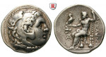 Makedonien, Königreich, Alexander III. der Grosse, Tetradrachme 300-280 v.Chr., ss