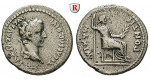 Römische Kaiserzeit, Tiberius, Denar 14-37, ss