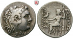 Makedonien, Königreich, Alexander III. der Grosse, Tetradrachme ca. 175-125 v.Chr., ss