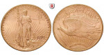 USA, 20 Dollars 1907-1932, 30,09 g fein, ss-vz