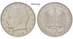 Bundesrepublik Deutschland, 2 DM 1966, Planck, J, f.st, J. 392