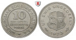 Nebengebiete, Schleswig-Holstein, 10/100 Gutschriftsmarke 1923, vz, J. N39