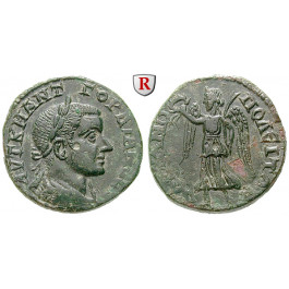 Römische Provinzialprägungen, Thrakien, Hadrianopolis, Gordianus III., Bronze, ss+