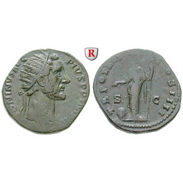 Römische Kaiserzeit, Antoninus Pius, Dupondius 155-156, ss