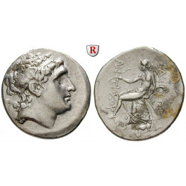 Syrien, Königreich der Seleukiden, Antiochos Hierax, Tetradrachme 261-246 v.Chr., ss+