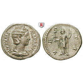 Römische Kaiserzeit, Julia Mamaea, Mutter des Severus Alexander, Denar 226, vz