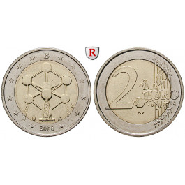 Belgien, Königreich, Albert II., 2 Euro 2006, bfr.