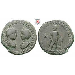 Römische Provinzialprägungen, Thrakien-Donaugebiet, Markianopolis, Julia Maesa, Großmutter des Elagabal, Bronze