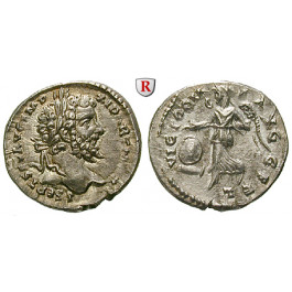 Römische Kaiserzeit, Septimius Severus, Denar 198-202, vz