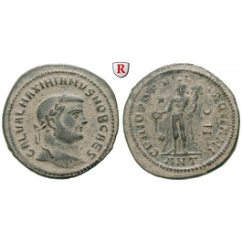 Römische Kaiserzeit, Galerius, Follis 293-305, ss-vz