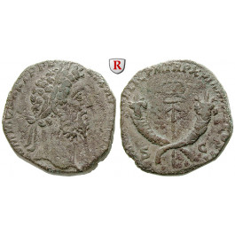 Römische Kaiserzeit, Commodus, Sesterz 190, ss