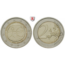 Bundesrepublik Deutschland, 2 Euro 2009, 10 Jahre Währungsunion, nach unserer Wahl, bfr., J. 540