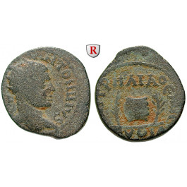 Römische Provinzialprägungen, Seleukis und Pieria, Emesa, Elagabal, Bronze 218-222, s-ss
