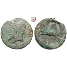 Numidien, Königreich, Micipsa, Bronze 148-118 v.Chr., f.ss