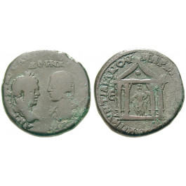Römische Provinzialprägungen, Thrakien-Donaugebiet, Markianopolis, Caracalla, Bronze 198-217, f.ss/ss