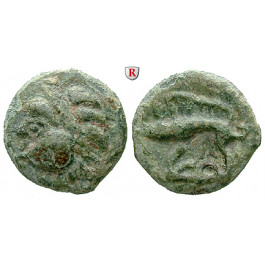Gallien, Leuci, Potin-Einheit 1.Jh. v.Chr., f.ss