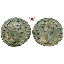 Römische Kaiserzeit, Claudius II. Gothicus, Antoninian 268-270, f.vz