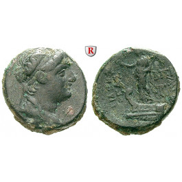 Syrien, Königreich der Seleukiden, Demetrios II., 2. Regierung, Bronze 129-125 v.Chr., f.ss