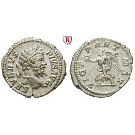 Römische Kaiserzeit, Septimius Severus, Denar 204, vz