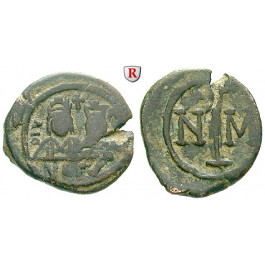 Byzanz, Justin II., Decanummium (10 Nummi) 565-578, ss