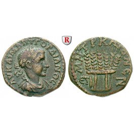 Römische Provinzialprägungen, Kappadokien, Caesarea, Gordianus III., Bronze Jahr 7 = 243-244, ss+