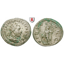 Römische Kaiserzeit, Gallienus, Antoninian 254, ss+