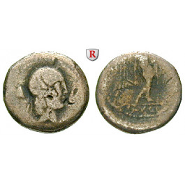 Römische Republik, L. Piso Frugi, Quinar 90 v.Chr., s+