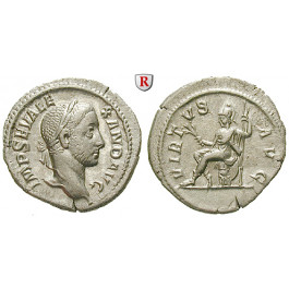 Römische Kaiserzeit, Severus Alexander, Denar 230, vz+