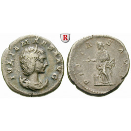 Römische Kaiserzeit, Julia Maesa, Großmutter des Elagabal, Antoninian 218-222, ss