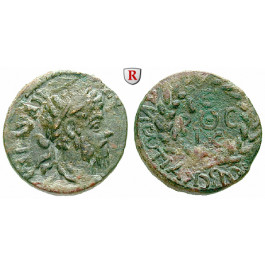 Römische Provinzialprägungen, Kilikien, Anazarbos, Commodus, Assarion 183/184 (Jahr 202), ss