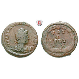Römische Kaiserzeit, Valentinianus II., Bronze 378-383, f.ss