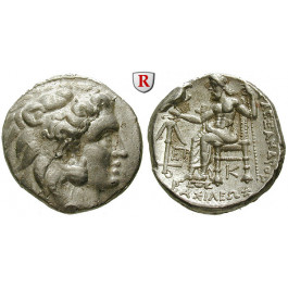 Makedonien, Königreich, Alexander III. der Grosse, Tetradrachme posthum um 332-300 v.Chr., vz