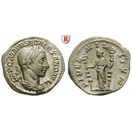 Römische Kaiserzeit, Severus Alexander, Denar 222-228 n.Chr., vz+