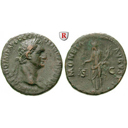 Römische Kaiserzeit, Domitianus, As 92-94, ss